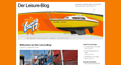 Desktop Screenshot of leisure17.de